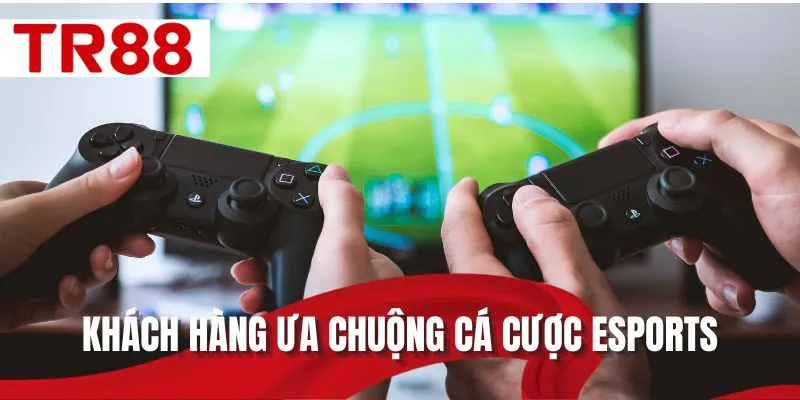 Khách hàng ưa chuộng cá cược Esports