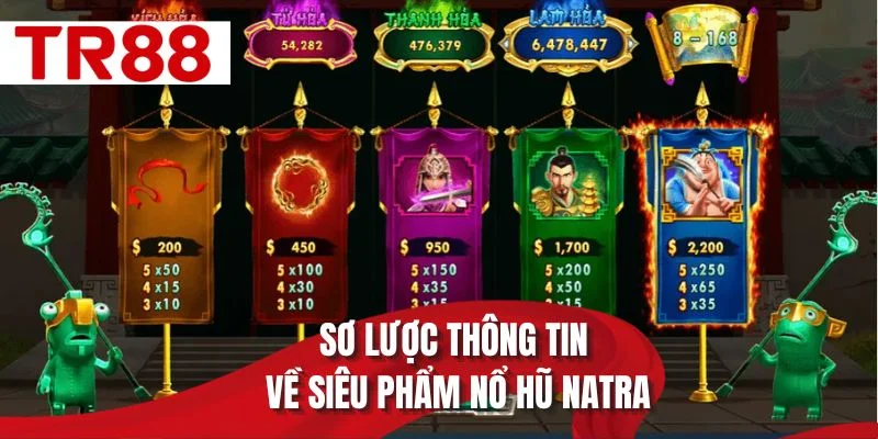 Sơ lược thông tin về siêu phẩm nổ hũ Natra